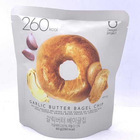 Delight Project Garlic Butter Bagel Chip 60g大蒜奶油口味貝果餅乾
