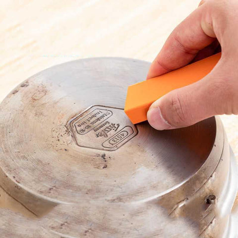 Worldlife Easy Limescale Bathroom Glass Rust Remover Rubber Eraser 1pc家用厨房浴室工具锅垢除锈刷
