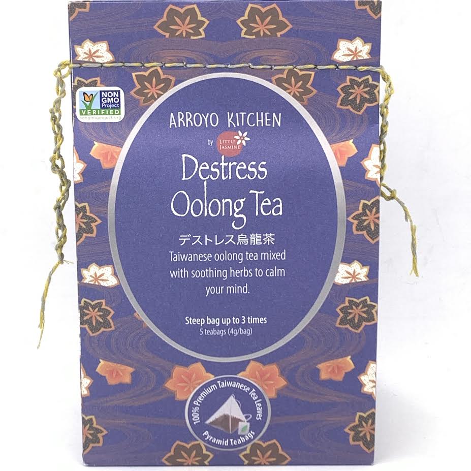 Little Jasmine Arroyo Kitchen Destress Oolong Tea 4gx5teabags