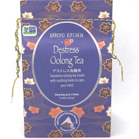Little Jasmine Arroyo Kitchen Destress Oolong Tea 4gx5teabags
