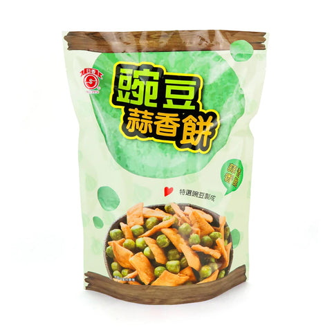 Taiwanese Garlic Flavour Pea Biscuit 300g 日香豌豆蒜香餅