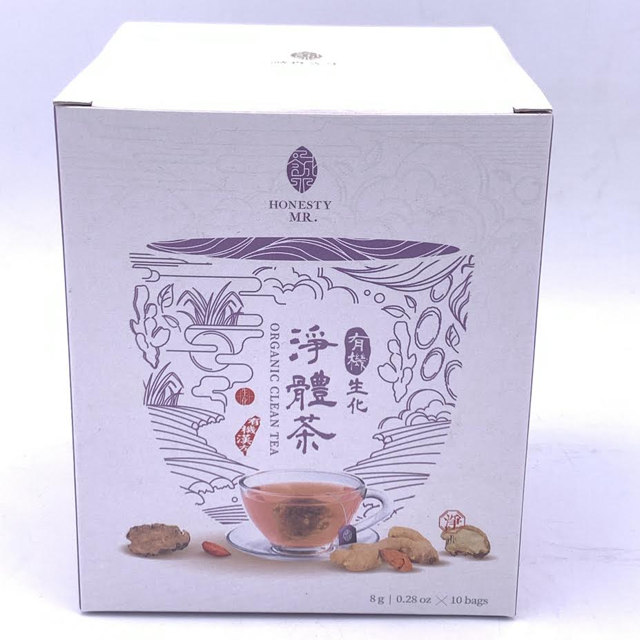 Honesty Mr. Organic Clean Tea 8gx10bags誠實先生有機生化淨體茶