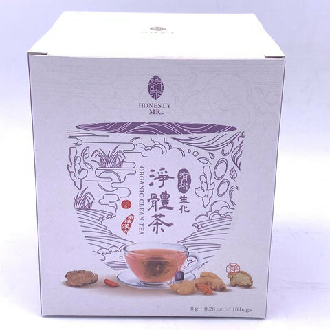 Honesty Mr. Organic Clean Tea 8gx10bags誠實先生有機生化淨體茶