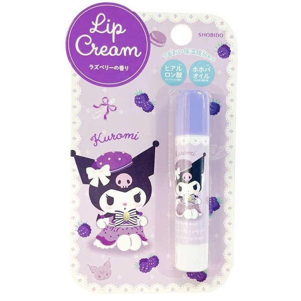 Shobido Kuromi Lip Cream-Raspberry Scent 3.5g三麗鷗保濕護唇膏酷洛米樹莓香味