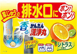 Kobayashi Multipurpose Scented Cleaner 66g/(12Pcs)小林製藥除菌排水管洗淨丸柑橘味