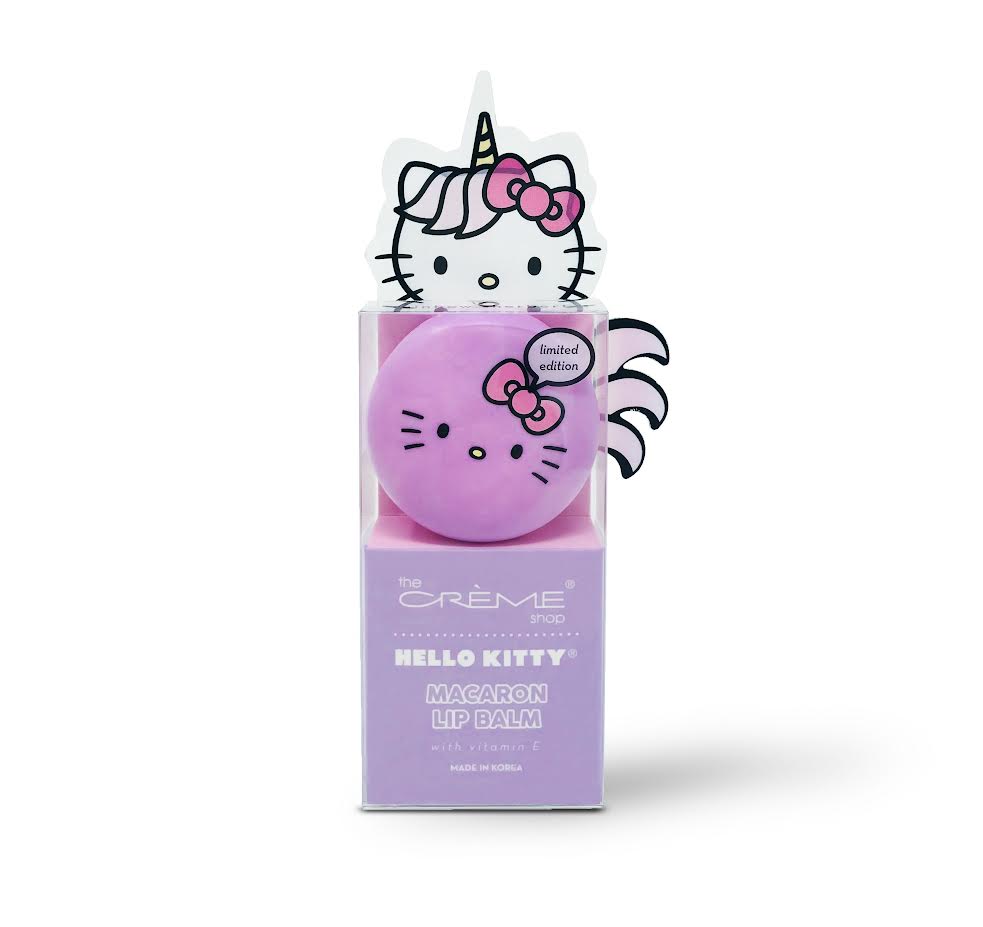 The Creme Shop Hello Kitty Macaron Lip Balm - Rainbow Sherbert 7.5g