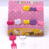 Hello Kitty Dessert Plastic Fork 10pcs