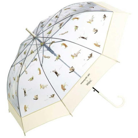 Masayuki Oki x Wpc. Plastic Umbrella萌寵系列果凍雨傘