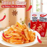 Wei Long Delicious Hot&Spicy KonjacStrips 360g/(20bag)魔芋爽香辣素毛肚