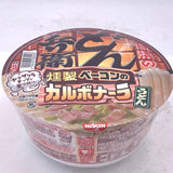 Nissin Donbin Carbonara Cream Smoked Bacon Udon Noodle 81gX(6bowl)
