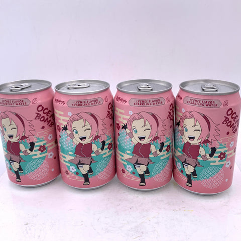 Ocean Bomb Lychee Flavor Sparkling Water 330mlX4Can