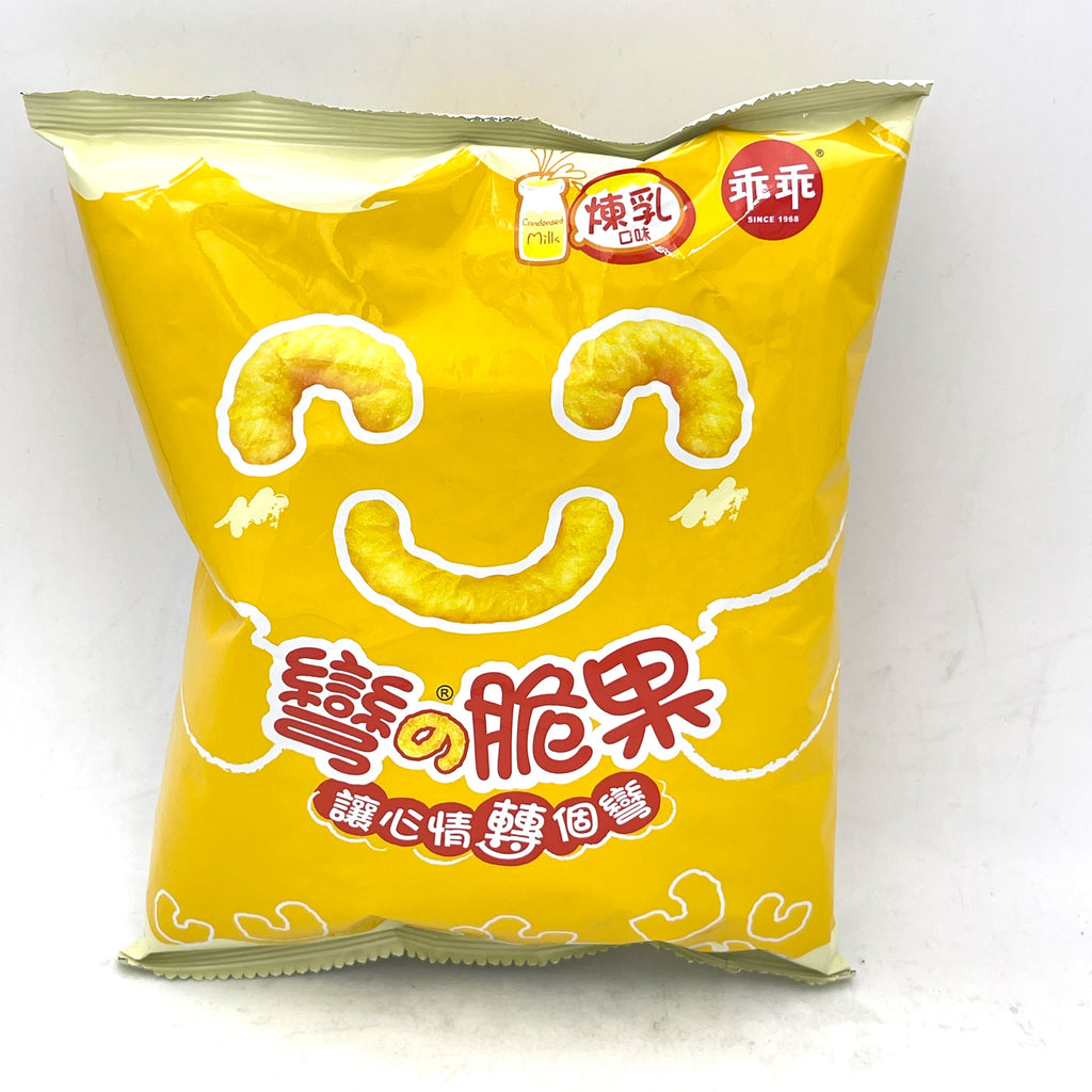Kuai Kuai Corn Snack-Condensed Milk Flavor 40g乖乖彎的脆果(煉乳口味)