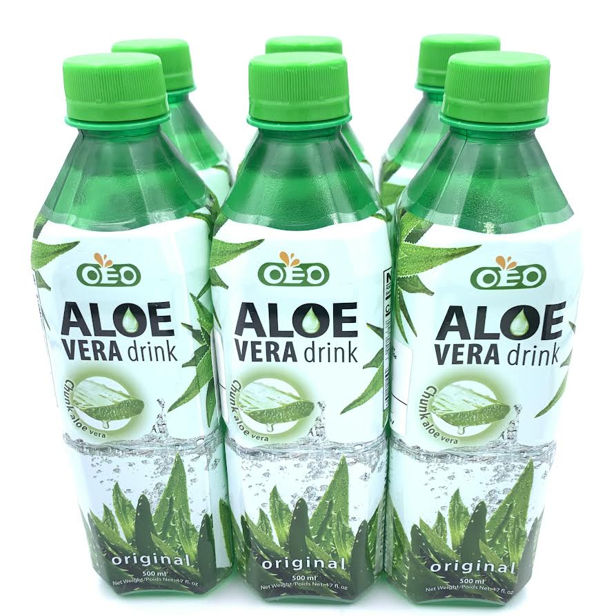 Oeo Aloe Vera Drink - Original Flavor 500mlX6bottle蘆薈蜜