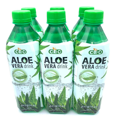 Oeo Aloe Vera Drink - Original Flavor 500mlX6bottle蘆薈蜜