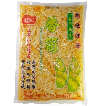 Long Home Pickled Bamboo Shoots 600g 台灣龍宏香筍