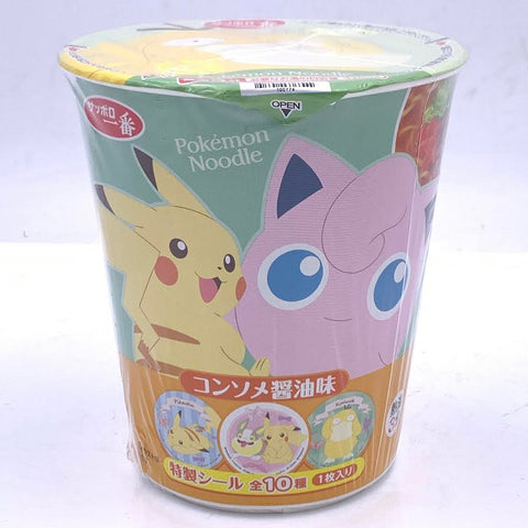 Pokemon Instant Ramen Noodle - Consomme Soy Sauce Flavor 64g寵物小精靈杯麵清湯醬油味