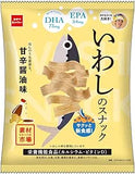 Oyatsu Ingredient Market Sardine Snacks - Slight Ginger Scent Sweet and Spicy Soy Sauce Flavor 61g 沙丁魚零食