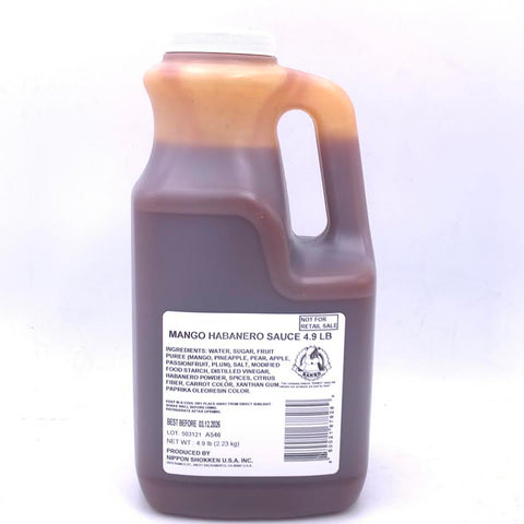 Nippon Shokken Mango Habanero Sauce 4.9lb/2.23kg