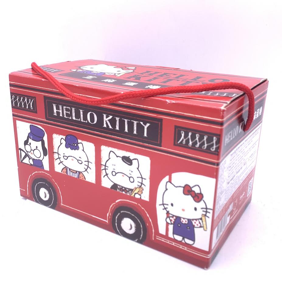 Hello Kitty Sesame Egg Roll(Wooden Facial Tissue Box)192g芝麻蛋捲