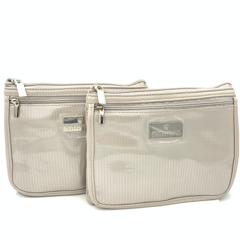 Brand New Skin Research Multi-Pocket Makeup Bag {2 Bags}