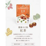 (2 Packs)Kanro Plum Honey Healthy Throat Candy -Black Tea Flavor 80g 紅茶蜂蜜健康潤喉糖