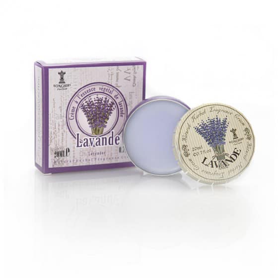 Ronghiri Parfum Natural Herbal Fragrance Cream -Lavande 20ml朗奇林薰衣草草本複方精油膏