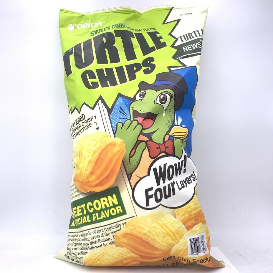 Orion Sweet Corn Turtle Chips Corn Chip Snacks 17oz/(481g)