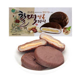Korean Hanmeihe Chocolate Mochi Rice Cake - Peanut Flavor150g/(25gx6pcs)韓美禾巧克力花生麻薯