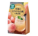 Nittoh Tea Melty White and Yellow Peach Tea Sticks 8sticks日東紅茶白桃和黄金桃水果茶