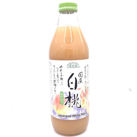 Junzosen Hakuto Contains 50% Peach Juice 33.8fl.oz/(1L)順造選白桃汁