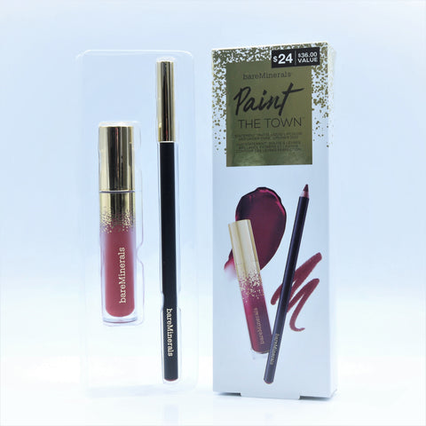 bareMinerals Paint the Town Statement Matte Lipcolor and Liner Duo, 2.0 oz - Psyduckonline