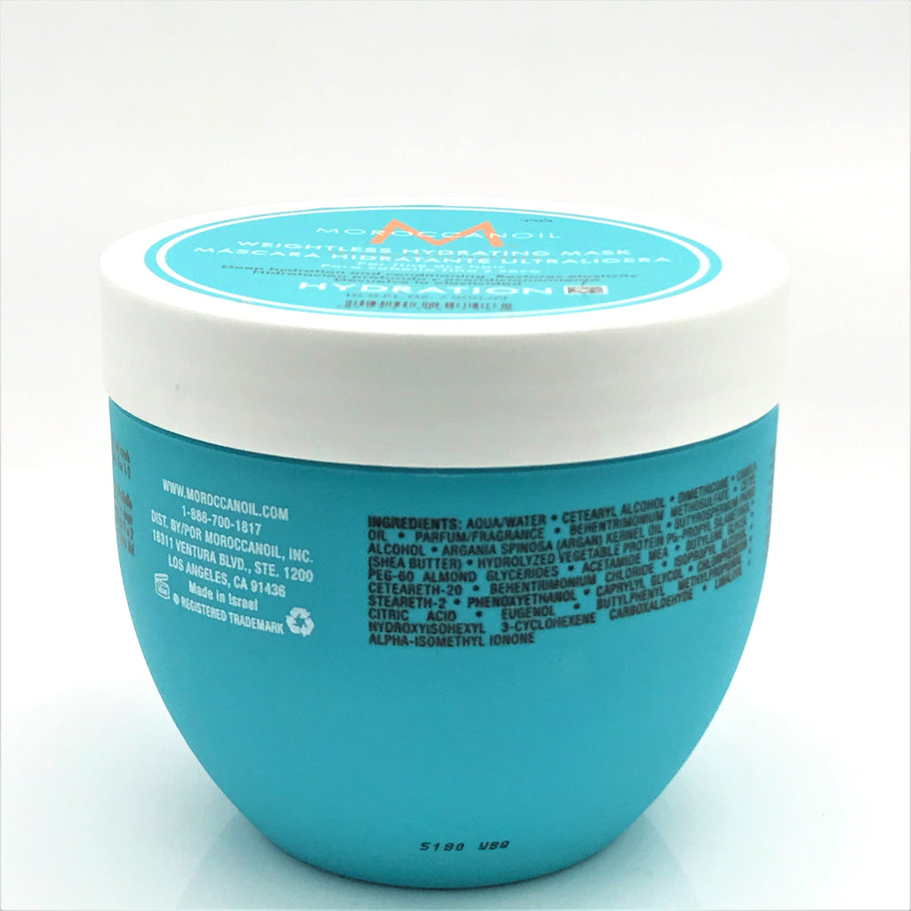 Moroccanoil Weightless Hydrating Mask, Hydration, 16.9 fl oz / 500 ml