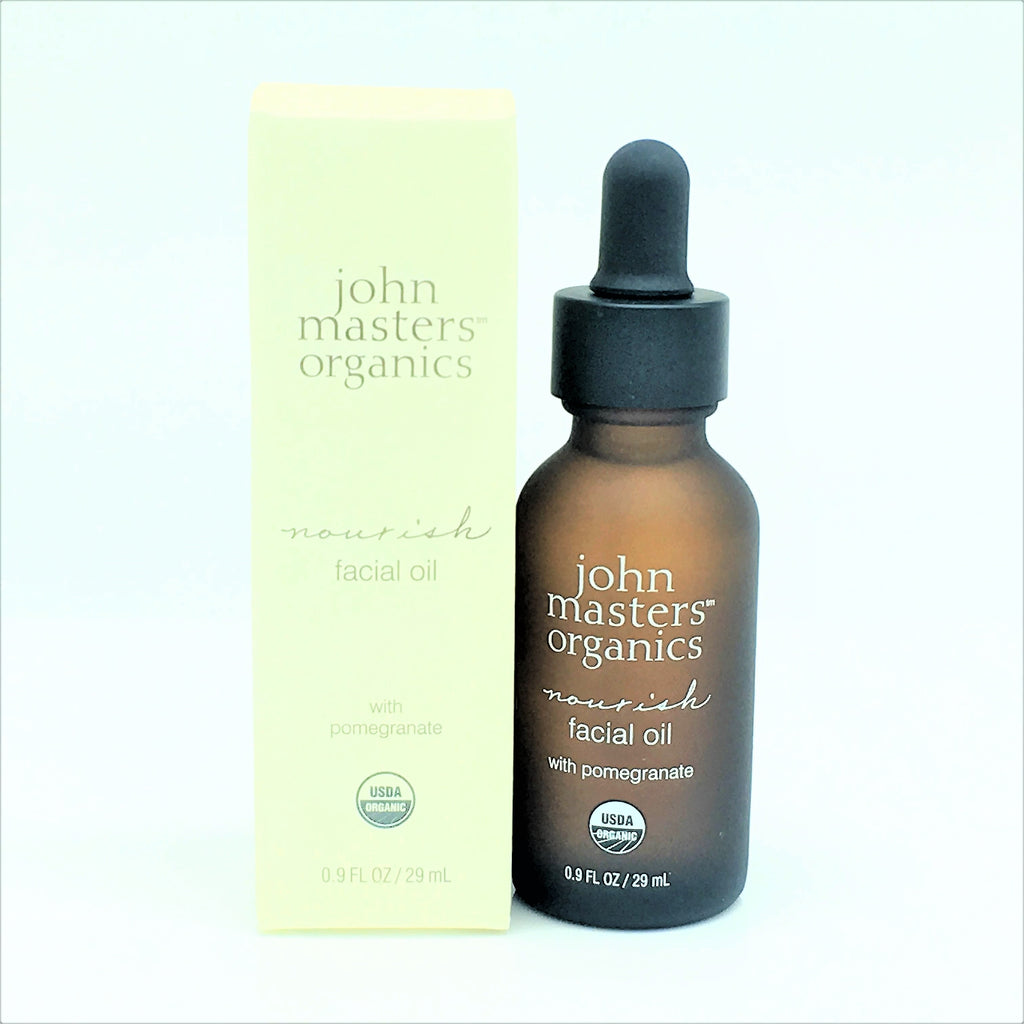 John Masters Organics Nourish Facial Oil With Pomegranate 0.9oz / 29mL - Psyduckonline