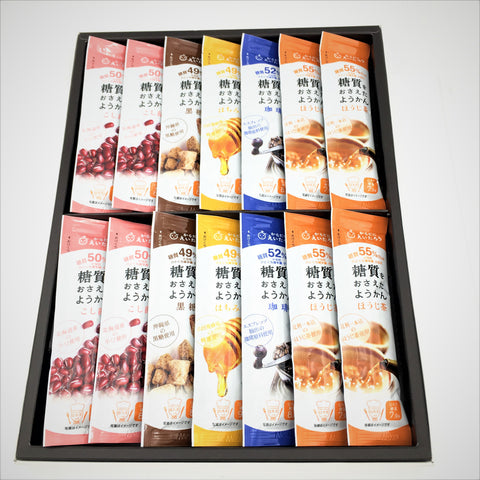 Eitaro Reduced Sugar Yokan-Sweet Bean Paste 13.3oz /378g (14pcs)榮太樓低糖羊羹