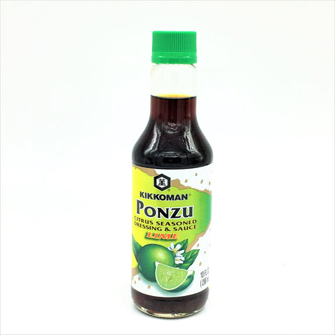 Kikkoman Ponzu Citrus Seasoned Dressing & Sauce -Lime 10 oz /296 mL