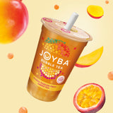 Joyba Bubble Tea Mango Passion Fruit Green Tea 4Cup