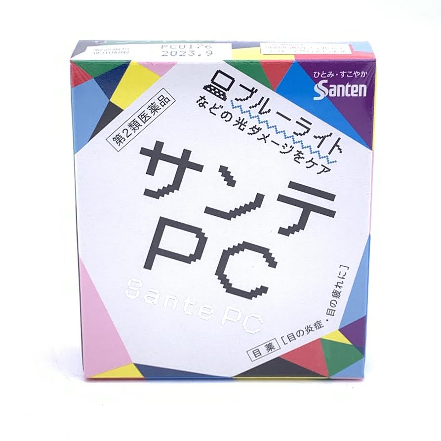 Santen Sante PC Blue Light Eye Drop 12ml 抗疲勞眼藥水