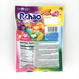 Uha Puchao Chewy Candy Fruit 4 Flavors-Grape+Strawberry+Mango+Melon 3.53oz /100g