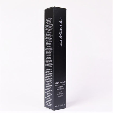 bareMinerals Gen Nude Patent Lip Lacquer , Perf , 3.7 ml / 0.21 oz - Psyduckonline
