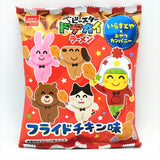 Oyatsu X Irasutoya Baby Star Big Ramen Mixed -Fried Chicken Flavor 61g香脆寬拉麵零食炸雞味