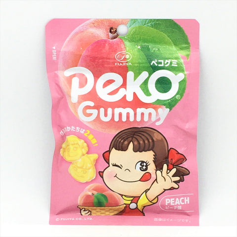 Fujiya Peko Gummy-Peach 1.76 oz / 50 g