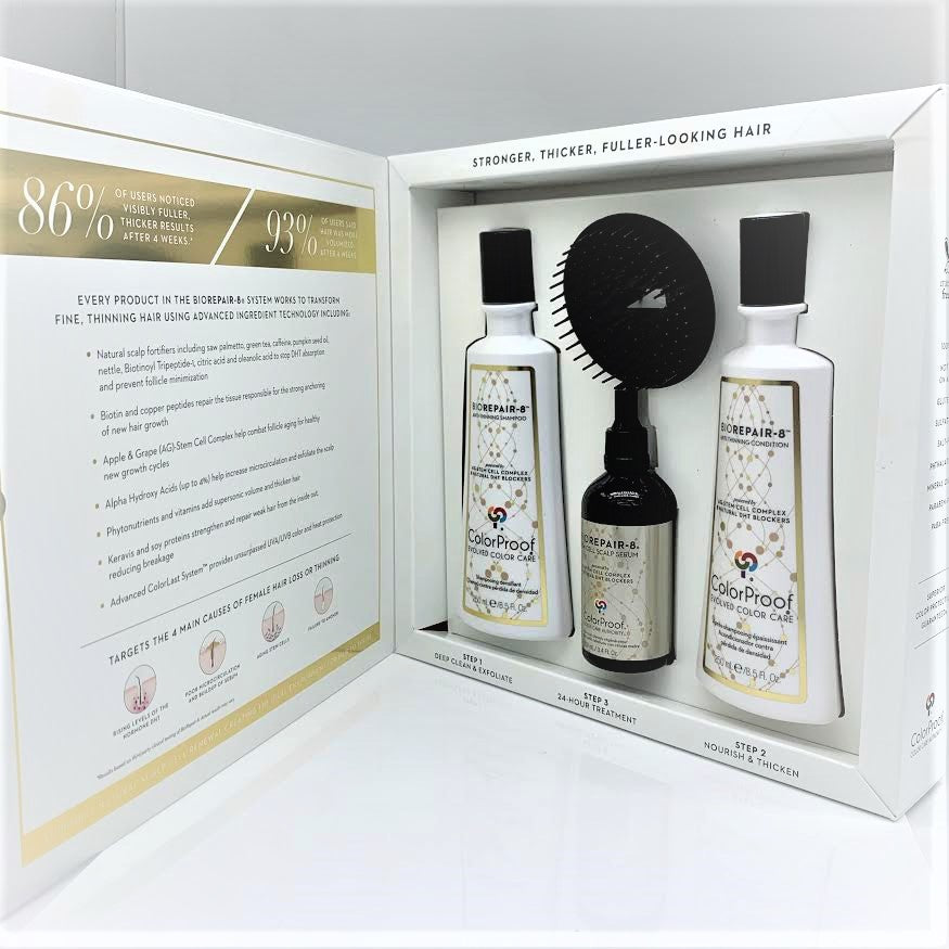 ColorProof BioRepair-8 Anti-Aging Scalp & Hair Therapy Kit - Psyduckonline