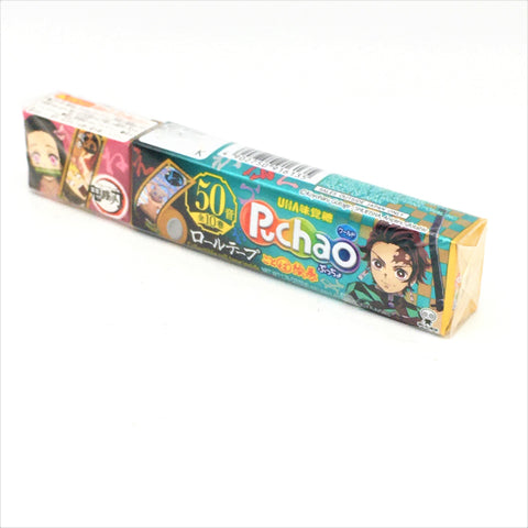 Uha Puchao Kimetsu Peach Soda Juicy Gummy Chewy Peach Candy 1.76oz/ 50g