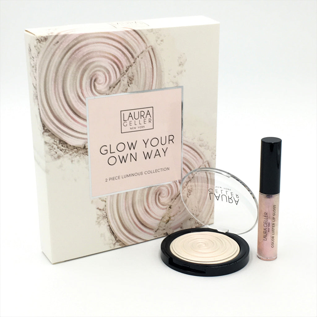 Laura Geller New York Glow Your Own Way 2 Piece Luminous Kit -Diamond Dust