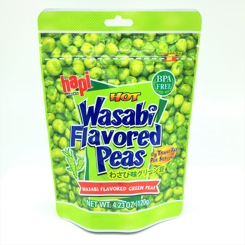 Hapi Wasabi Green Peas , 0g Trans Fat 120g