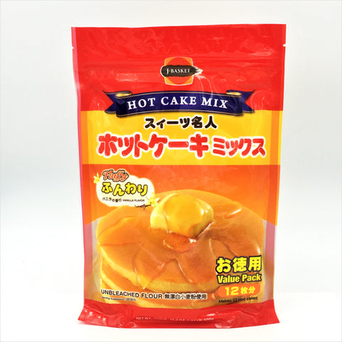 J-Basket Hot Cake Mix Unbleached Flour 21.2oz/ 600g