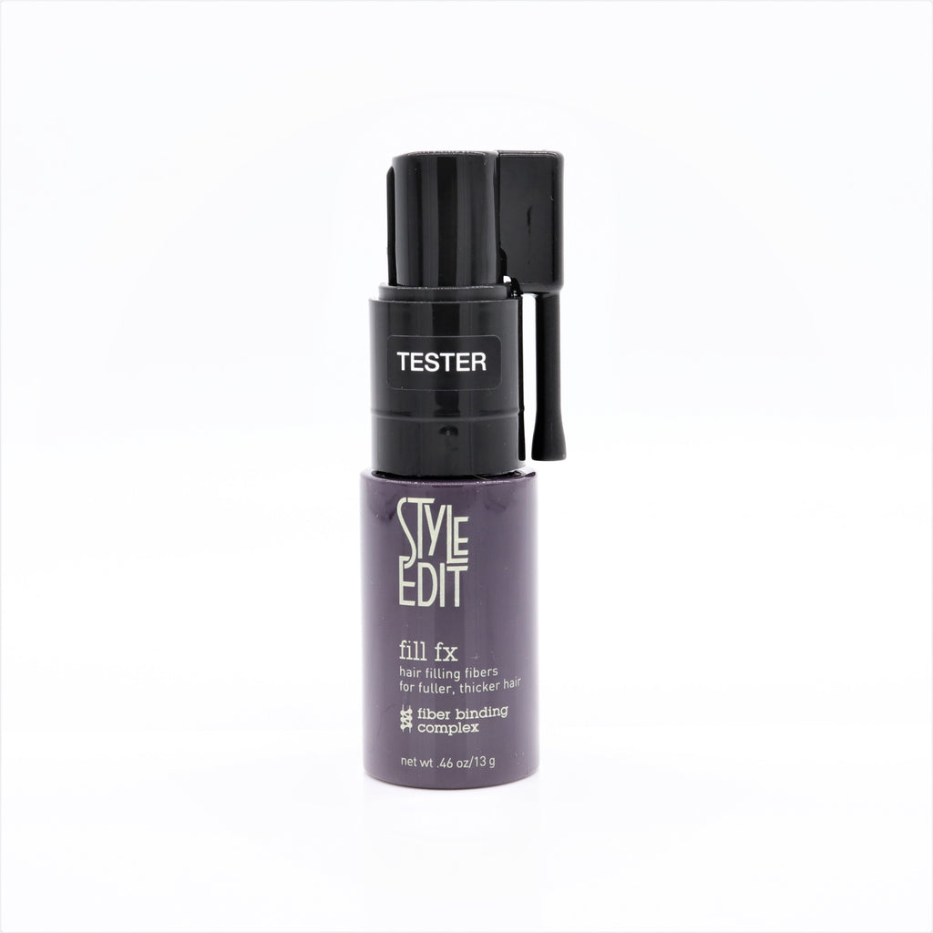 Style Edit Filler FX Hair BLACK Filling Fibers 0.46 oz/ 13 g (Staff)