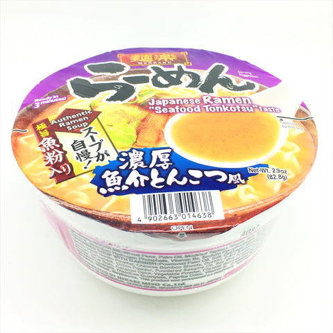Menraku Japanese Ramen -Seafood Tonkotsu Taste 2.9 oz / 82.8g