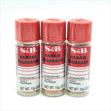 S&B Nanami Togarashi, Seven Spices Chili Pepper Japanese Spice , 3 X 15g