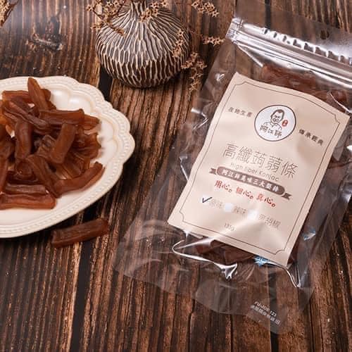A Jiang Shi High Fiber Konjac - Original Flavor 4.8oz/135g 阿江師高纖原味蒟蒻條